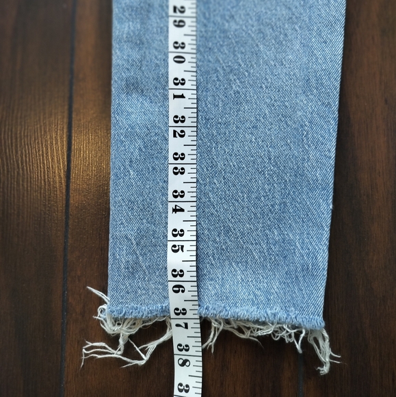 Levi's 501 Skinny Raw Hem Jeans | Size women 25 - Picture 5 of 12